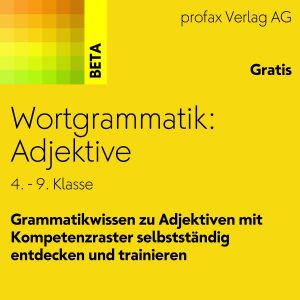 Wortgrammatik: Adjektive