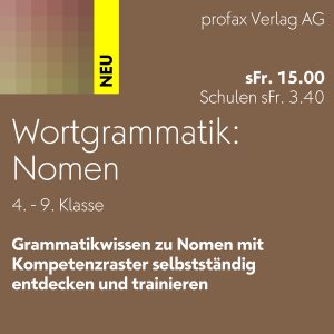 Wortgrammatik: Nomen