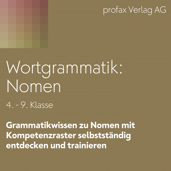 Wortgrammatik: Nomen