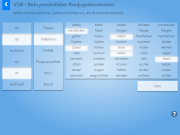 Wortgrammatik: Verben – Konjugationstrainer